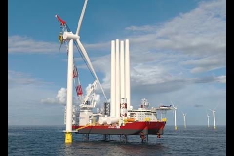 Eneti is ordering an offshore wind turbine installation vessel (WTIV) from Daewoo Shipbuilding & Marine Engineering